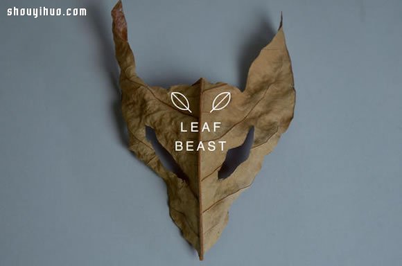 干枯樹葉手工制作成各種生動逼真的動物 -  rpnrmr.com