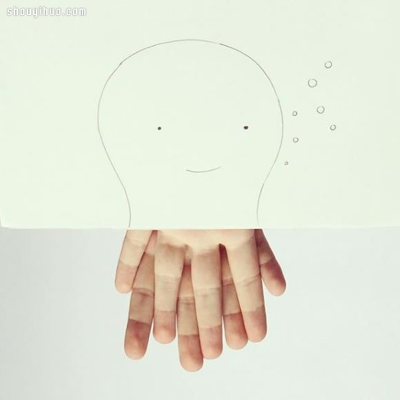 手指與簡(jiǎn)單插畫(huà)結(jié)合 DIY俏皮好玩的畫(huà)作 -  rpnrmr.com