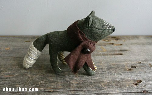 一組可愛(ài)的國(guó)外布藝手工動(dòng)物玩偶作品欣賞 -  rpnrmr.com