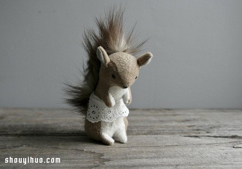 一組可愛(ài)的國(guó)外布藝手工動(dòng)物玩偶作品欣賞 -  rpnrmr.com