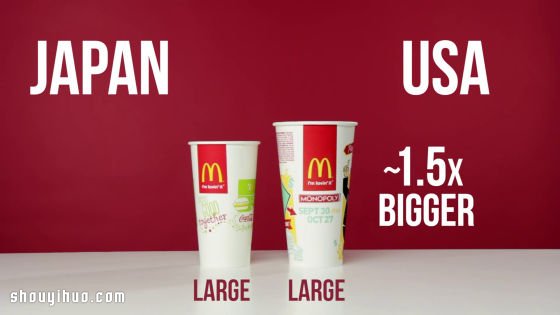 怎么差這么多！世界各地麥當勞飲料杯大比拼 -  rpnrmr.com