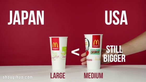 怎么差這么多！世界各地麥當勞飲料杯大比拼 -  rpnrmr.com