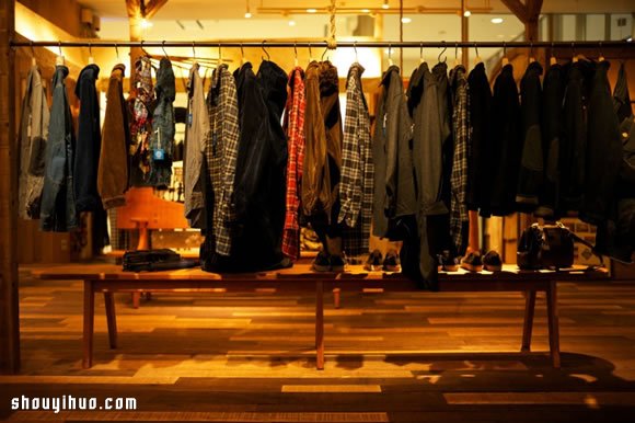 日本Porter Classic復(fù)古風(fēng)服飾店布置設(shè)計(jì) -  rpnrmr.com