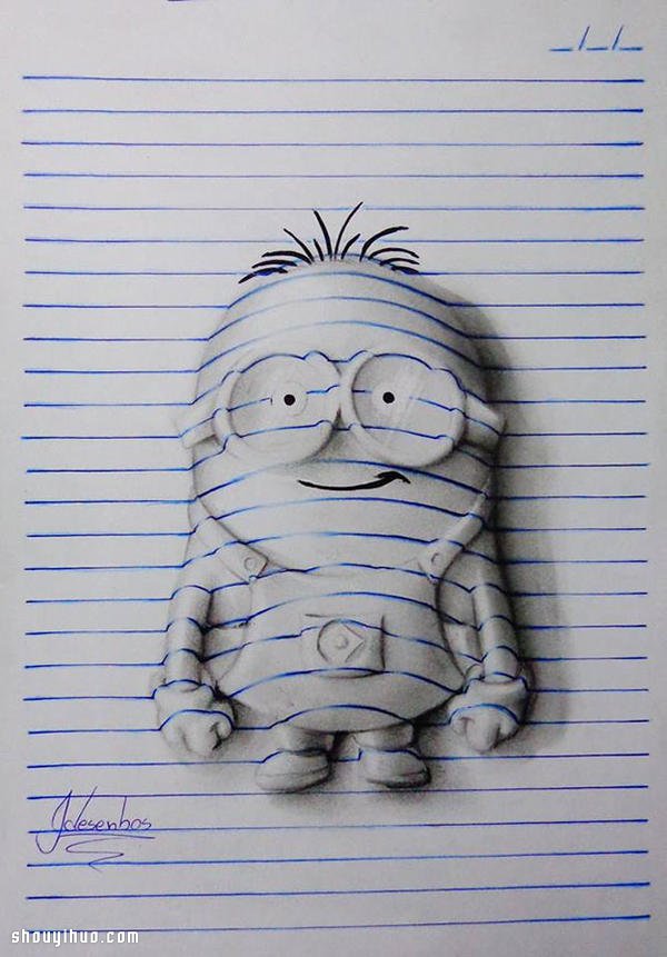 筆記本上的魔法師 J Desenhos 手繪浮雕 -  rpnrmr.com