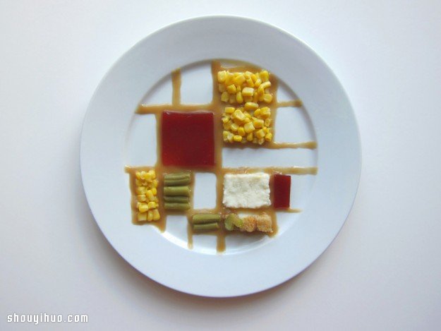 根據(jù)知名畫家畫風(fēng)DIY藝術(shù)味十足食物擺盤 -  rpnrmr.com