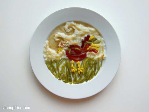 根據(jù)知名畫家畫風(fēng)DIY藝術(shù)味十足食物擺盤 -  rpnrmr.com