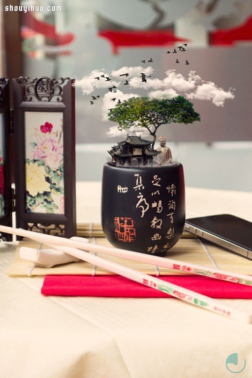 創(chuàng)意微型城市杯攝影 帶我們漫游世界 -  rpnrmr.com