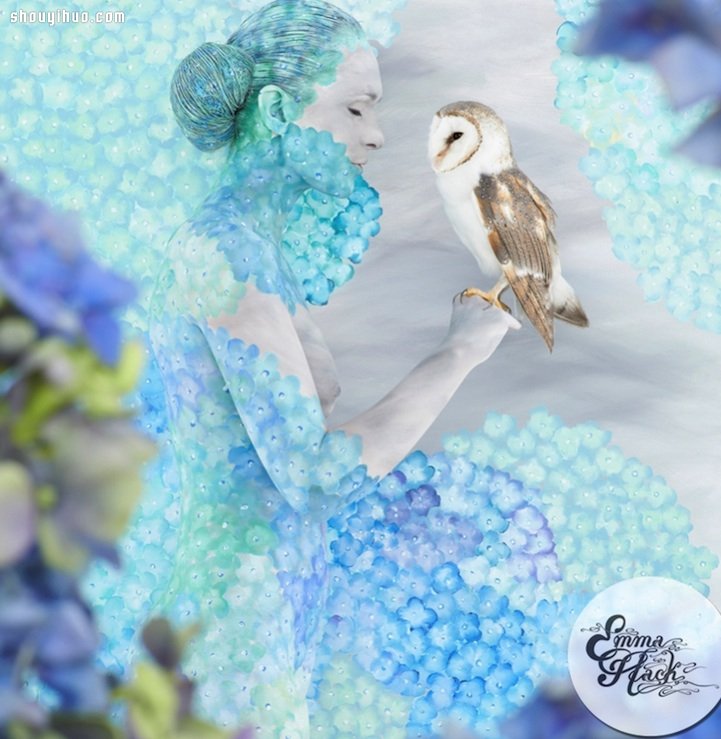 澳洲藝術家 EMMA HACK 的絕美人體彩繪 -  rpnrmr.com