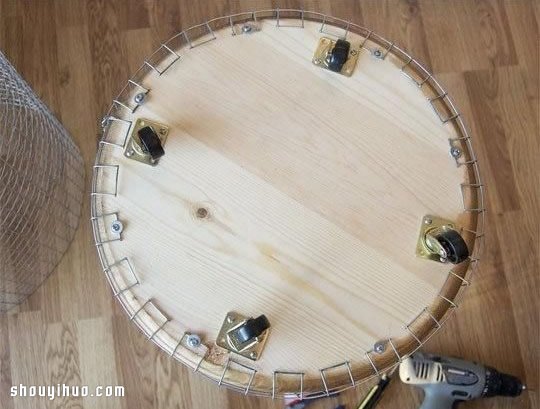 圓筒造型洗衣筐收納筐DIY手工制作圖解教程 -  rpnrmr.com