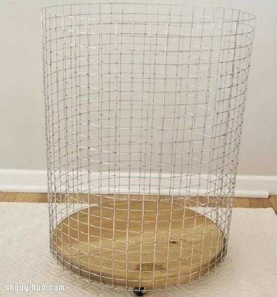 圓筒造型洗衣筐收納筐DIY手工制作圖解教程 -  rpnrmr.com