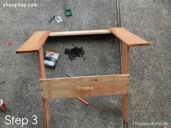 木制扶手靠背椅DIY 戶外休閑躺椅手工制作  -  rpnrmr.com