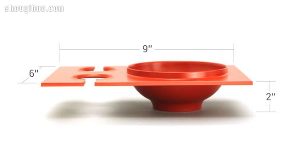絕不打翻的單手餐盤 Closer Plate -  rpnrmr.com