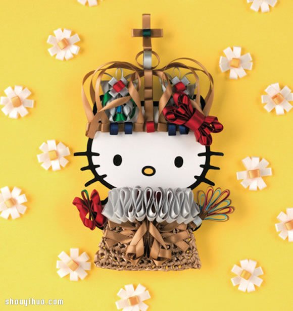 利用緞帶DIY各種風(fēng)格的 Hello Kitty 服裝 -  rpnrmr.com