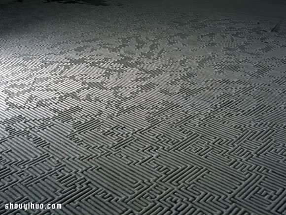 日本藝術(shù)家 Motoi Yamamoto 創(chuàng)意鹽畫 -  rpnrmr.com