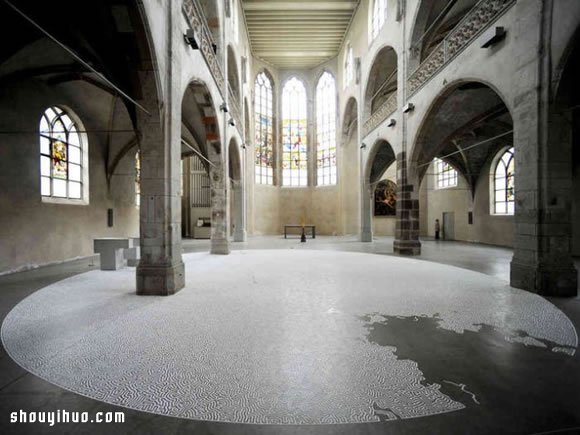 日本藝術(shù)家 Motoi Yamamoto 創(chuàng)意鹽畫 -  rpnrmr.com