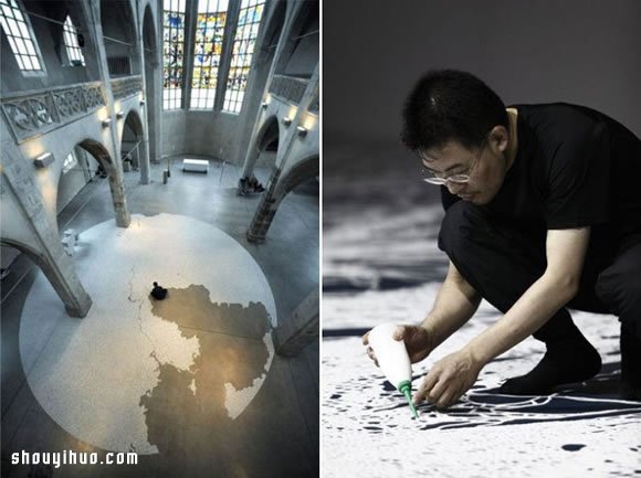 日本藝術(shù)家 Motoi Yamamoto 創(chuàng)意鹽畫 -  rpnrmr.com
