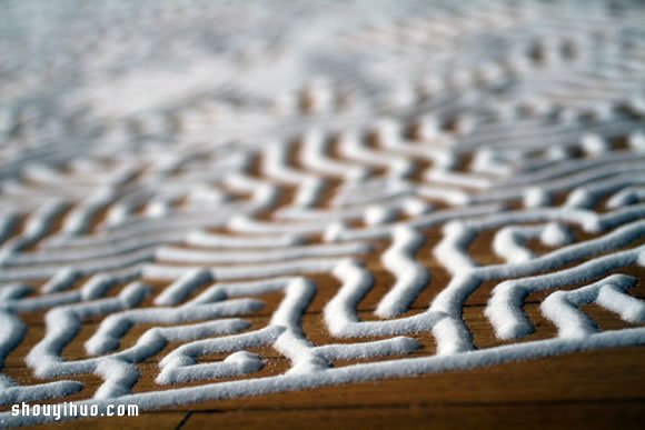 日本藝術(shù)家 Motoi Yamamoto 創(chuàng)意鹽畫 -  rpnrmr.com