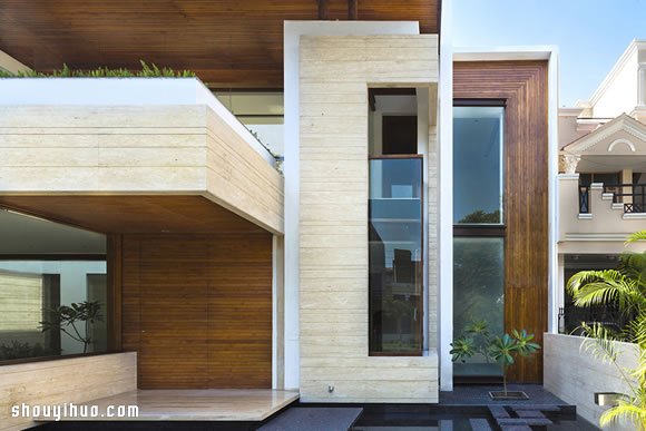 House in Mohali 印度帶中央庭院別墅設(shè)計(jì) -  rpnrmr.com