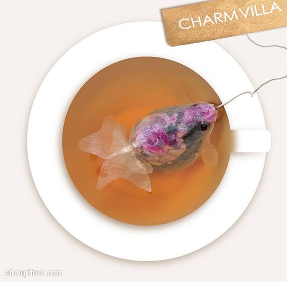 Charm Villa小金魚茶包 展現(xiàn)茶藝視覺之美 -  rpnrmr.com