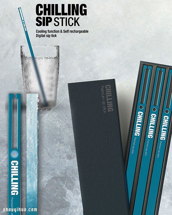 Chilling Sip Stick 可充電低溫攪拌棒 -  rpnrmr.com