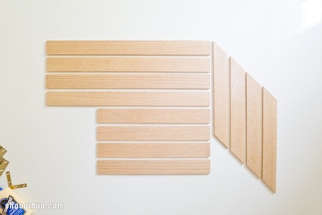 時尚3D置物架木工制作 可用作掛衣架和書架 -  rpnrmr.com
