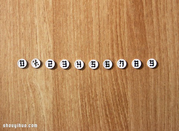 韓國AND推出的排字紐扣 typo buttons -  rpnrmr.com