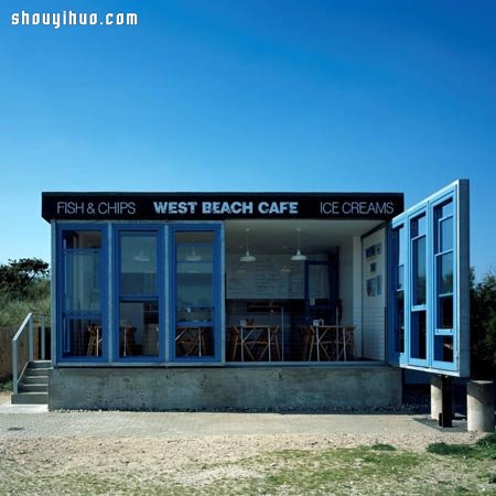 英國(guó)南方海岸小鎮(zhèn)咖啡館 WEST BEACH CAFé -  rpnrmr.com