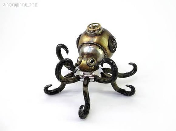 廢棄五金DIY超炫蒸汽朋克風(fēng)格動物雕塑 -  rpnrmr.com