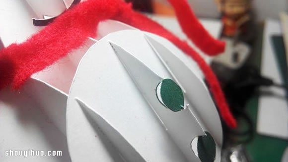 立體紙雕圣誕雪人DIY手工制作圖解教程 -  rpnrmr.com