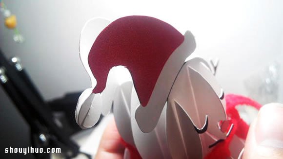 立體紙雕圣誕雪人DIY手工制作圖解教程 -  rpnrmr.com