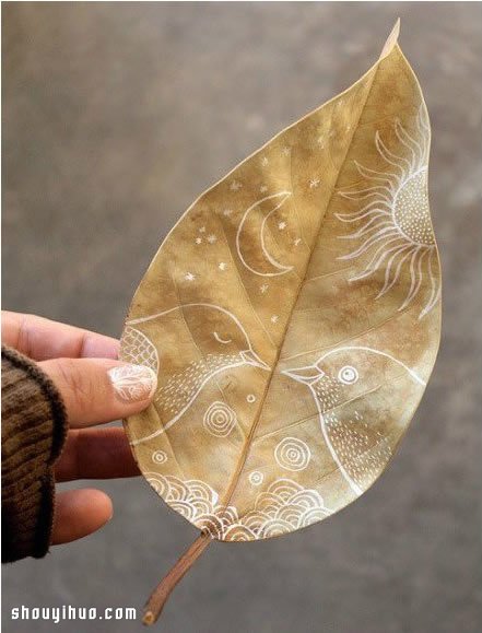 創(chuàng)意樹葉畫DIY 你也來撿幾片落葉DIY試試吧 -  rpnrmr.com