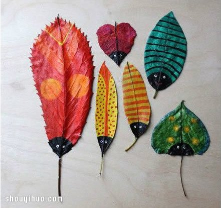 創(chuàng)意樹葉畫DIY 你也來撿幾片落葉DIY試試吧 -  rpnrmr.com