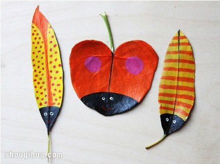 創(chuàng)意樹葉畫DIY 你也來撿幾片落葉DIY試試吧 -  rpnrmr.com