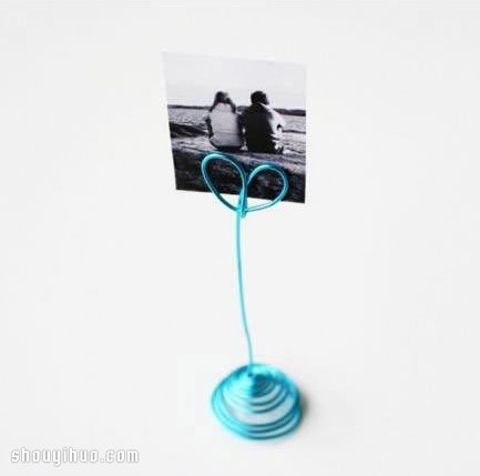 彩色金屬絲簡單DIY手工制作可愛萌芽相架 -  rpnrmr.com