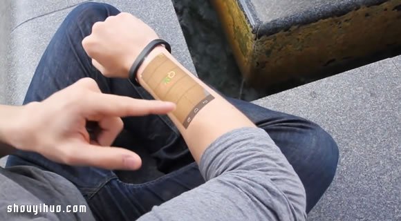 Cicret Bracelet智能手環(huán) 手腕上觸控操作 -  rpnrmr.com
