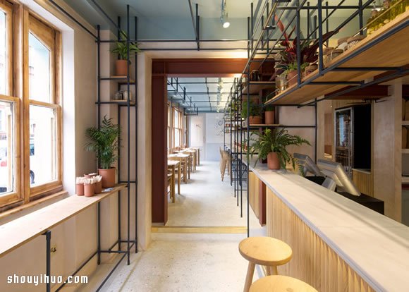 OPSO 原木家具搭配工業(yè)風(fēng)鐵條的餐廳設(shè)計(jì) -  rpnrmr.com