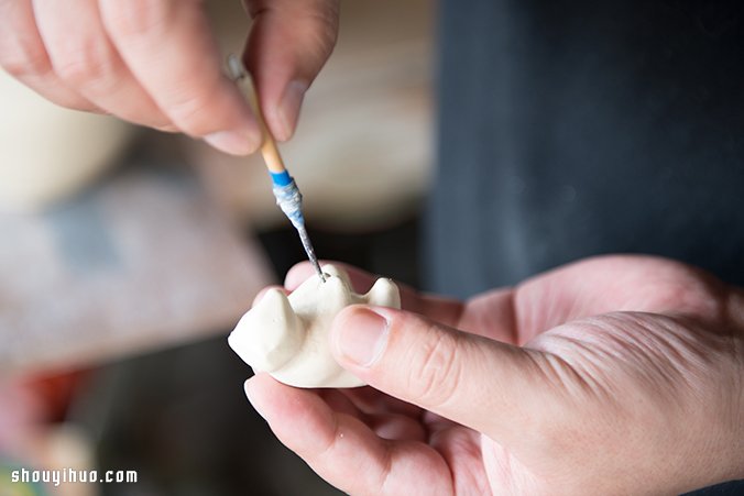來自日本的超萌北極熊茶包蓋陶藝手工制作 -  rpnrmr.com