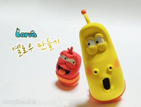 可愛(ài)蟲(chóng)子玩偶軟陶粘土DIY手工制作圖解教程 -  rpnrmr.com