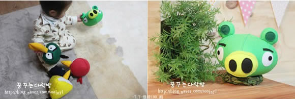 “憤怒的小鳥”大豬頭布藝玩具DIY手工制作 -  rpnrmr.com