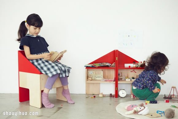 日本 ichiro 多功能娃娃屋兒童椅設計 -  rpnrmr.com