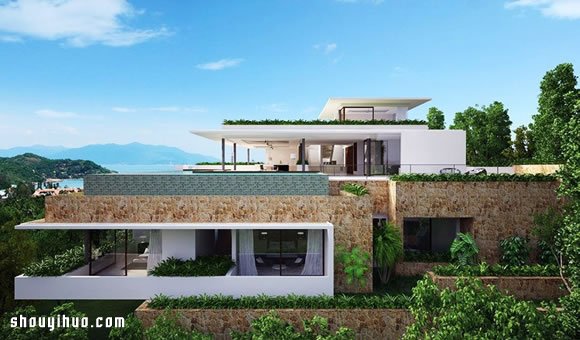 泰國蘇梅島上的無敵海景度假別墅裝修設(shè)計 -  rpnrmr.com