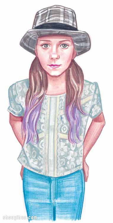 Jenny Williams 以女兒為主題的時(shí)尚插畫 -  rpnrmr.com