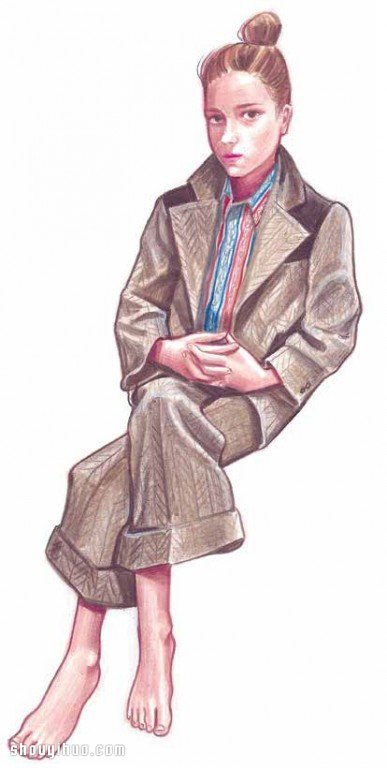 Jenny Williams 以女兒為主題的時(shí)尚插畫 -  rpnrmr.com