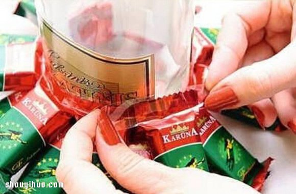 最受孩子歡迎的簡單糖果圣誕樹DIY手工制作 -  rpnrmr.com