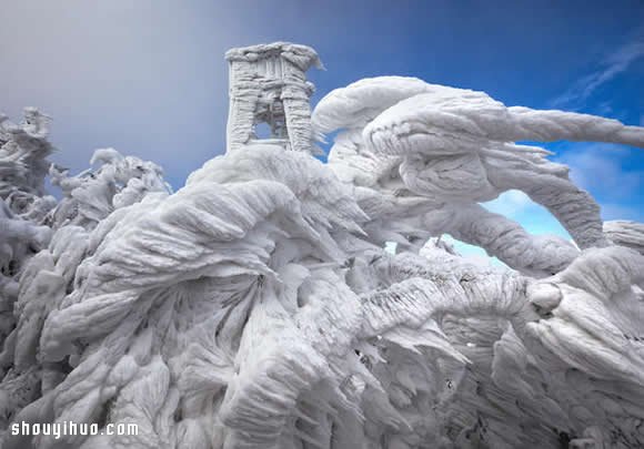 斯洛維尼亞山區(qū)極端冰雪場景攝影作品 -  rpnrmr.com