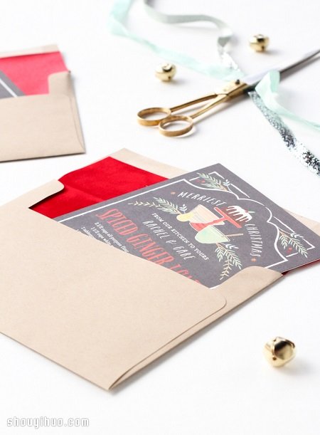 簡(jiǎn)單圣誕節(jié)/春節(jié)用紅信封DIY手工制作教程 -  rpnrmr.com