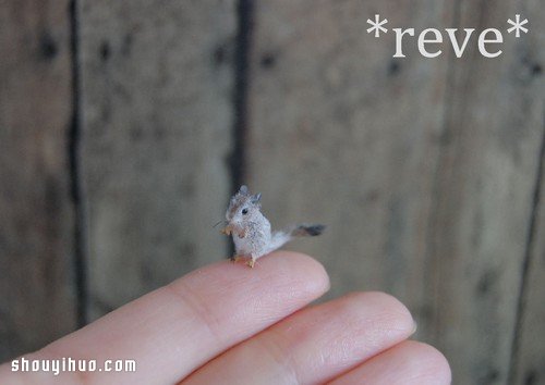 利用軟陶和紗線手工制作的迷你動物模型 -  rpnrmr.com