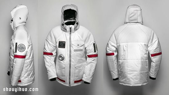 SpaceLife公司設(shè)計的仿太空服概念外套 -  rpnrmr.com