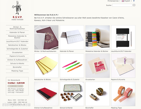 隱身柏林Mitte小巷的傳統(tǒng)文具店 R.S.V.P. -  rpnrmr.com