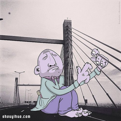簡單手繪讓生活的一角變得幽默并具有藝術(shù)感 -  rpnrmr.com